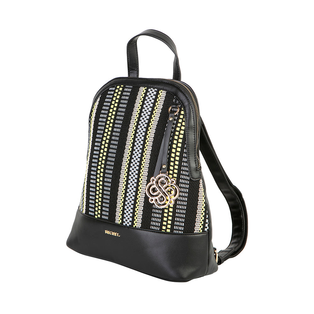 Mochila para mujer Indonesia negra L