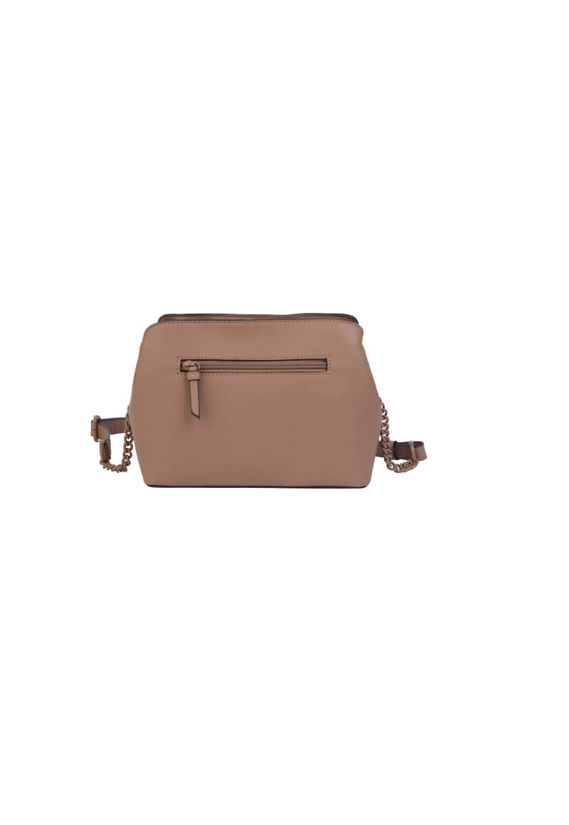 Cartera Clásica Fashion Albania Beige