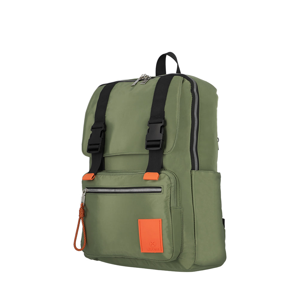 Mochila para notebook mujer Lexie verde 14.1"