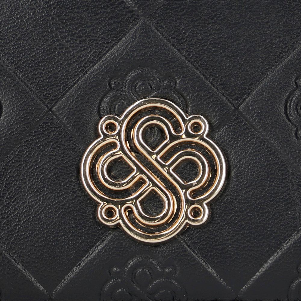 BILLETERA TURIN FW24 NEGRO L