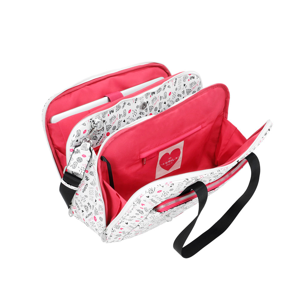 Cartera para notebook 15" LOVE multicolor