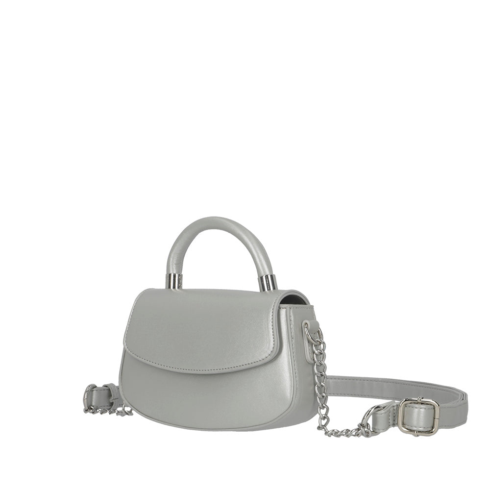 BANDOLERA BRERA FW24 PLATEADO XS