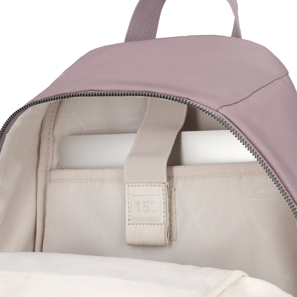 Mochila para notebook mujer County morada 15"