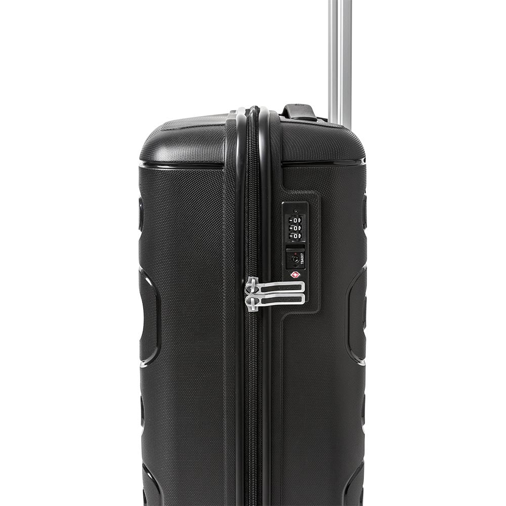Maleta Fortress Spinner 55 Black Cabina 35 Lts
