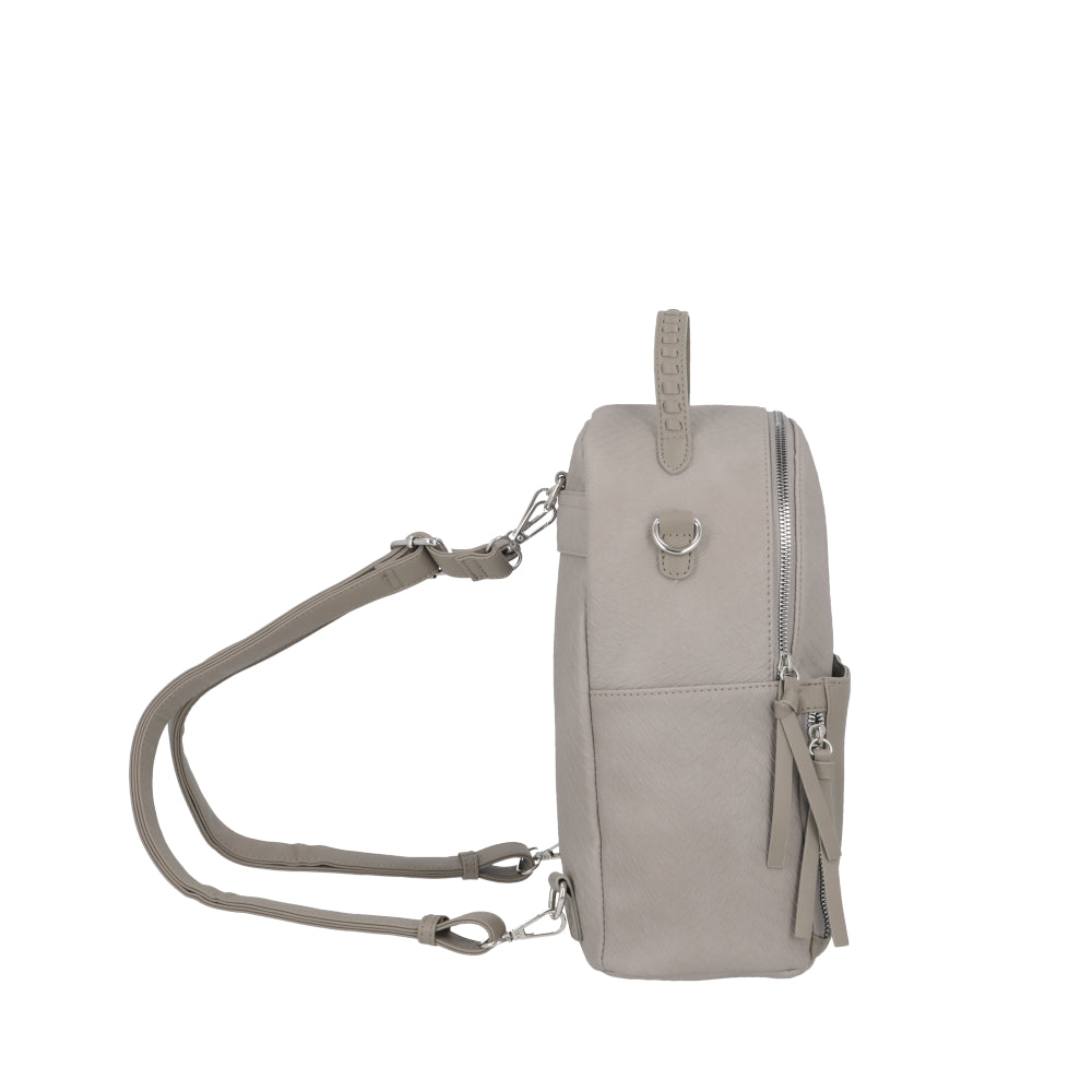 Mochila Positano Gris Mediana