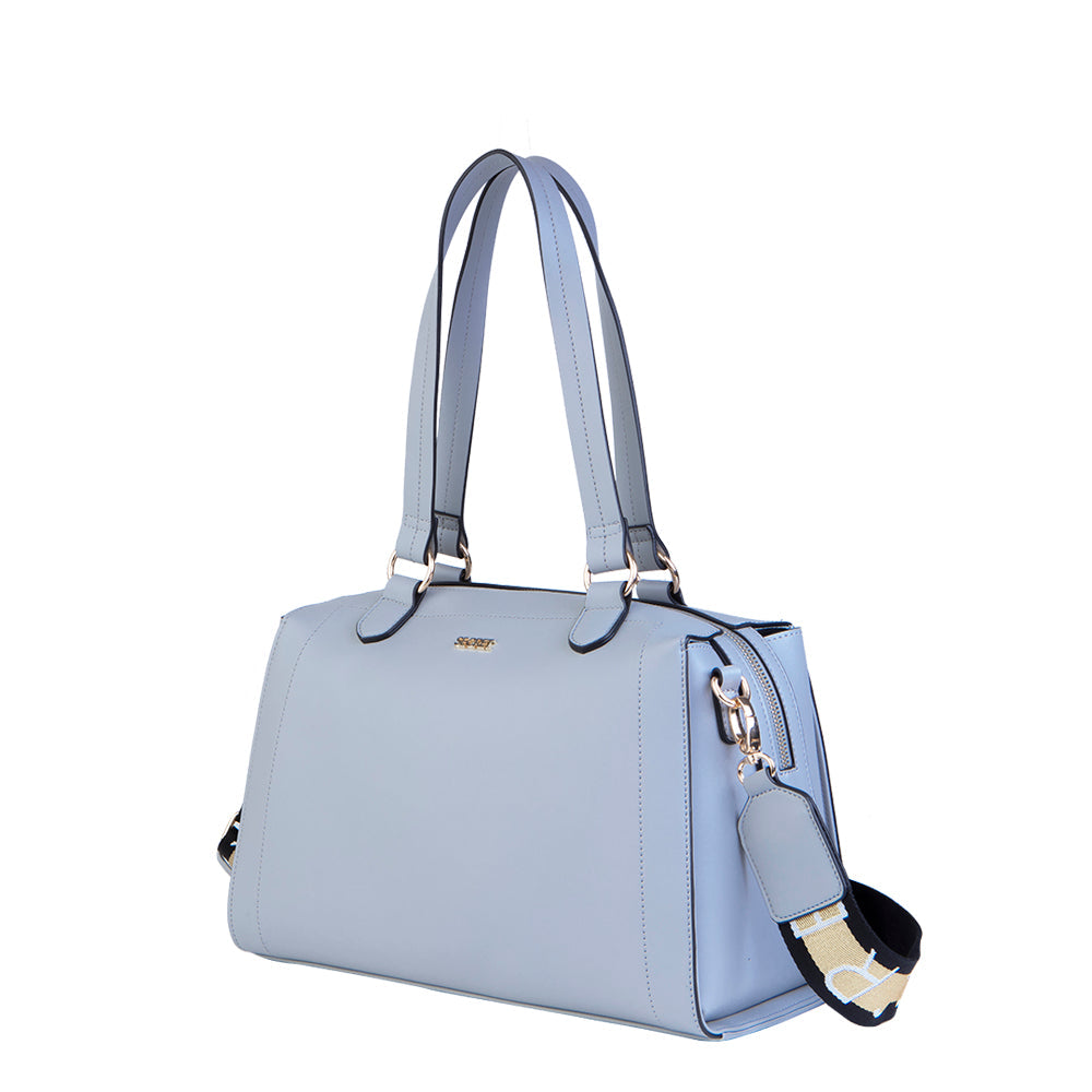 Cartera Clásica Fashion Austria Gris