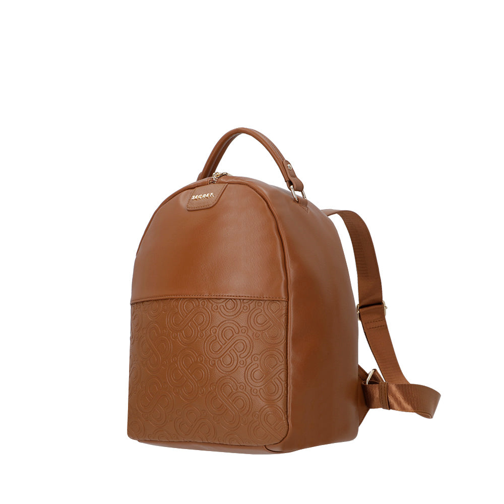 MOCHILA AMBERES FW24 CAFÉ MEDIO M