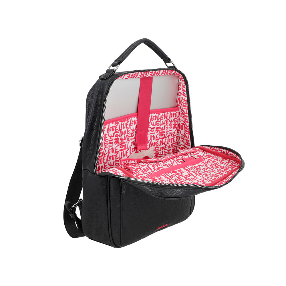 Mochila para notebook 14" LOVE negra