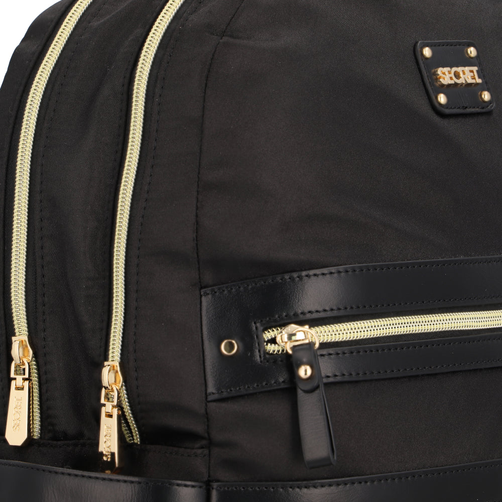 Mochila Notebook Mujer Secret Beirut Negra XL