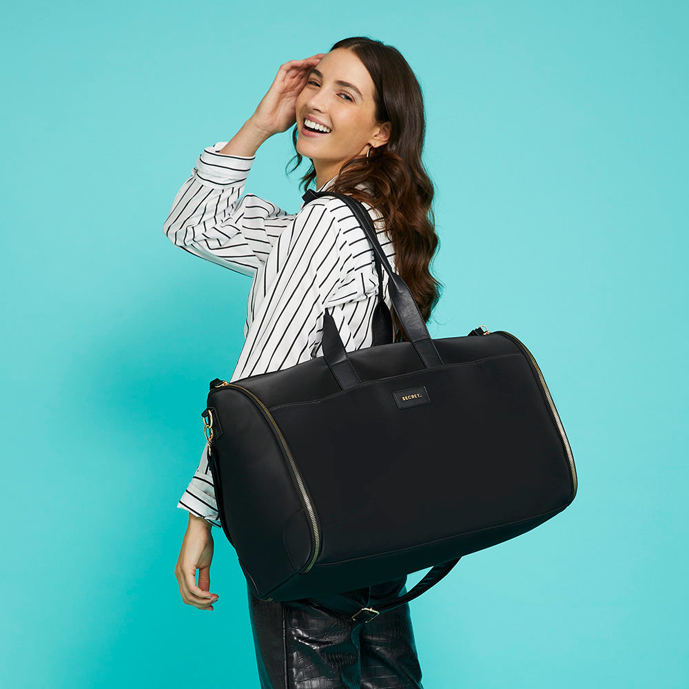 Bolso de viaje Lucerna negro L