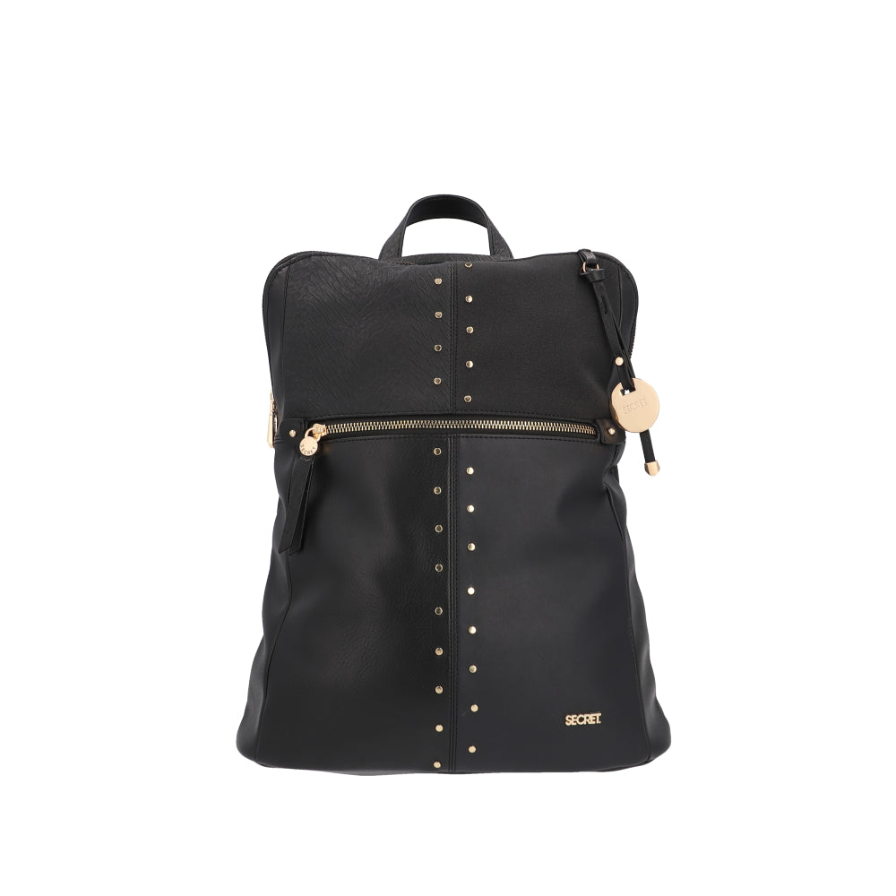 Mochila Notebook Mujer Secret Suiza Negra XL