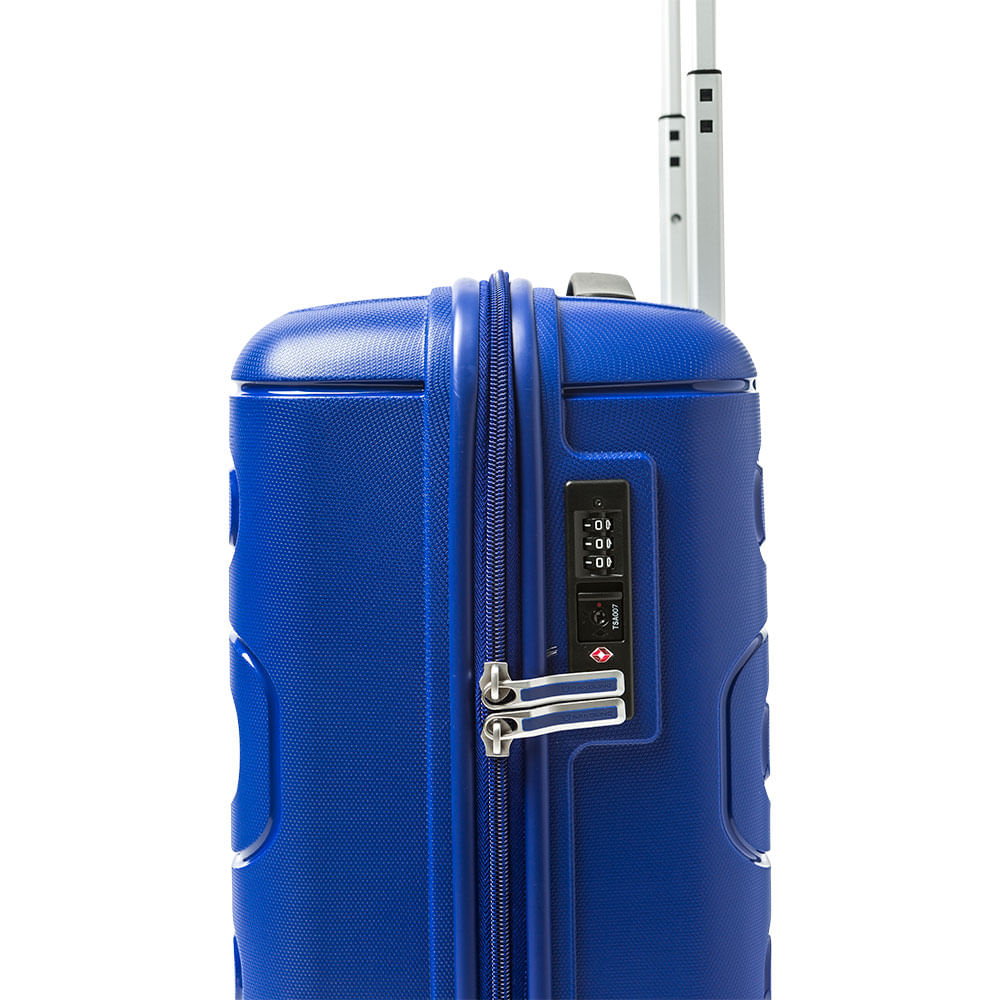 Maleta Fortress Spinner 55 Navy Cabina 35 Lts