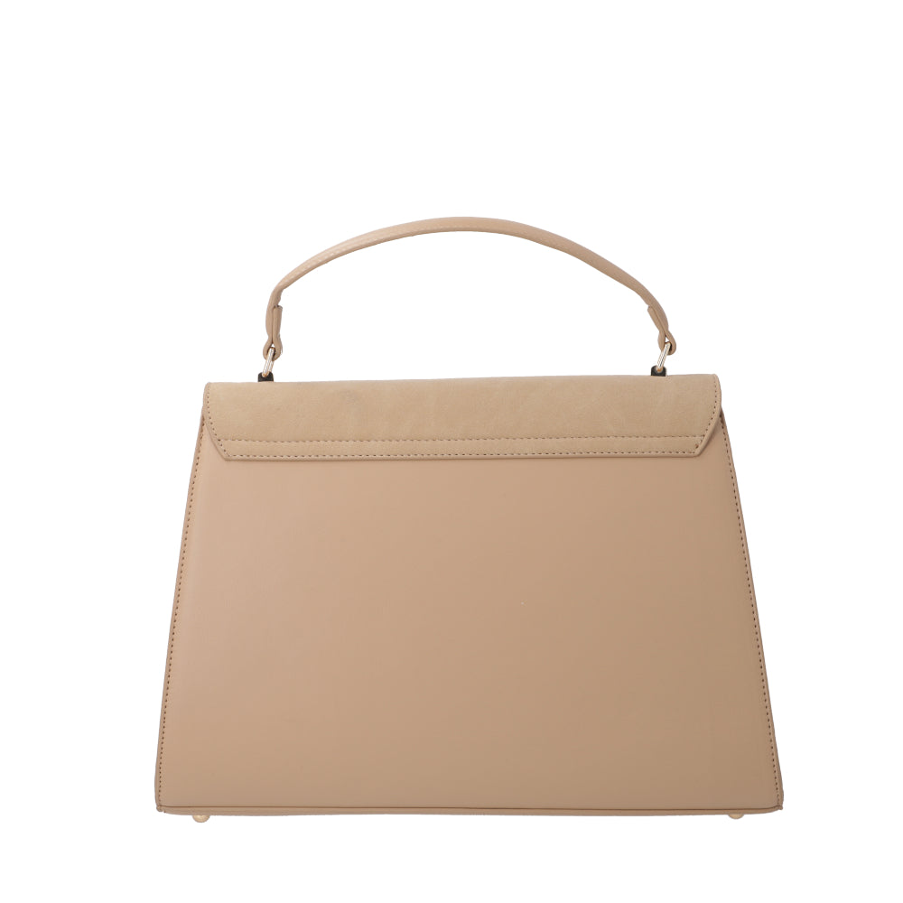 Cartera Bandolera Ibiza Beige Mediana