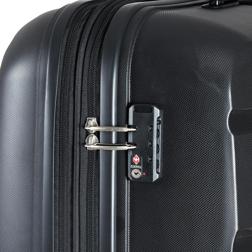 Maleta Rígida Super Strong Spinner Tsa Expandible 582 Negro M