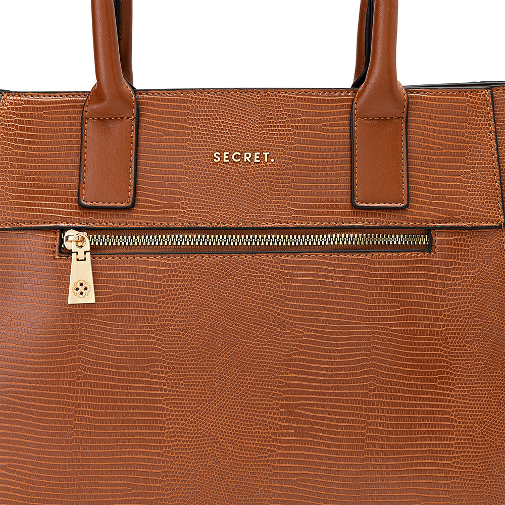 Tote Virginia Fw24 Cafe Medio L