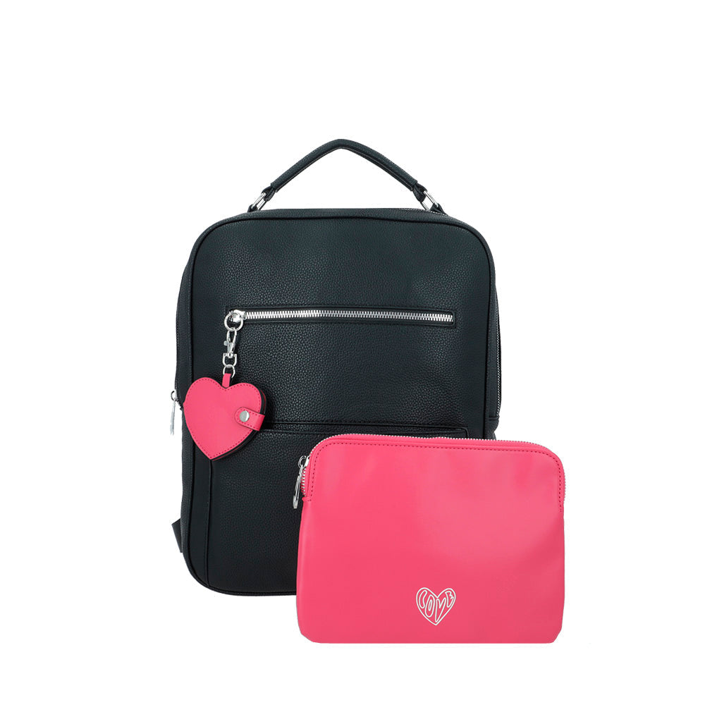 Mochila para notebook 14" LOVE negra