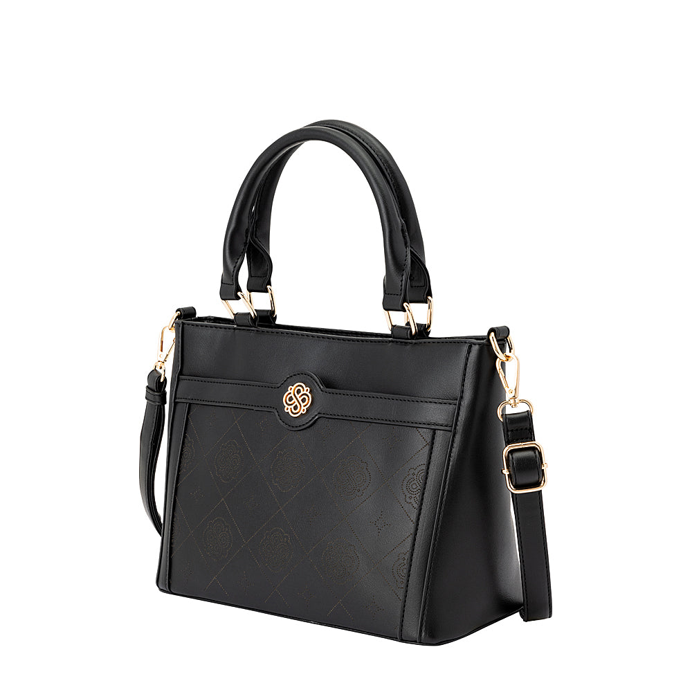 Cartera De Mano Roma Fw24 Negro M