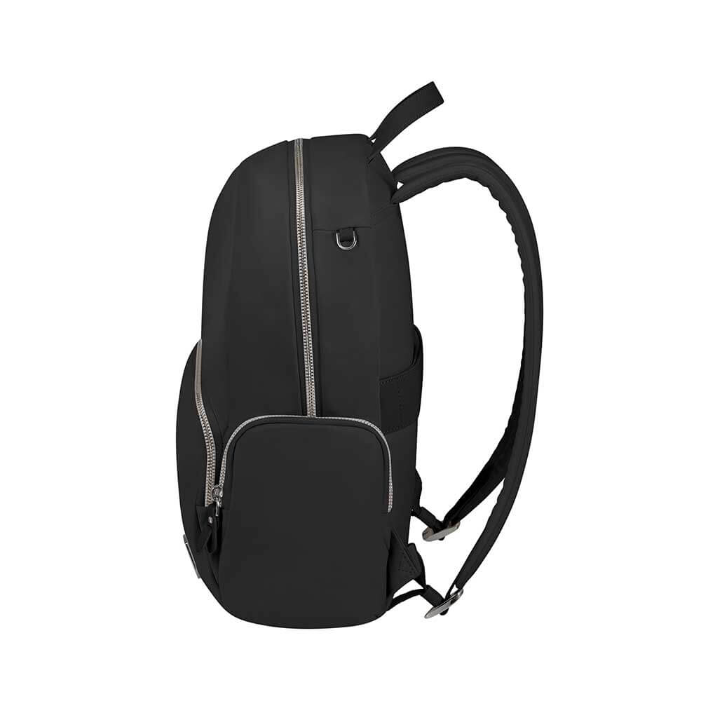 Mochila casual Samsonite Essentially Karissa Backpack 3 Pockets Black Mujer