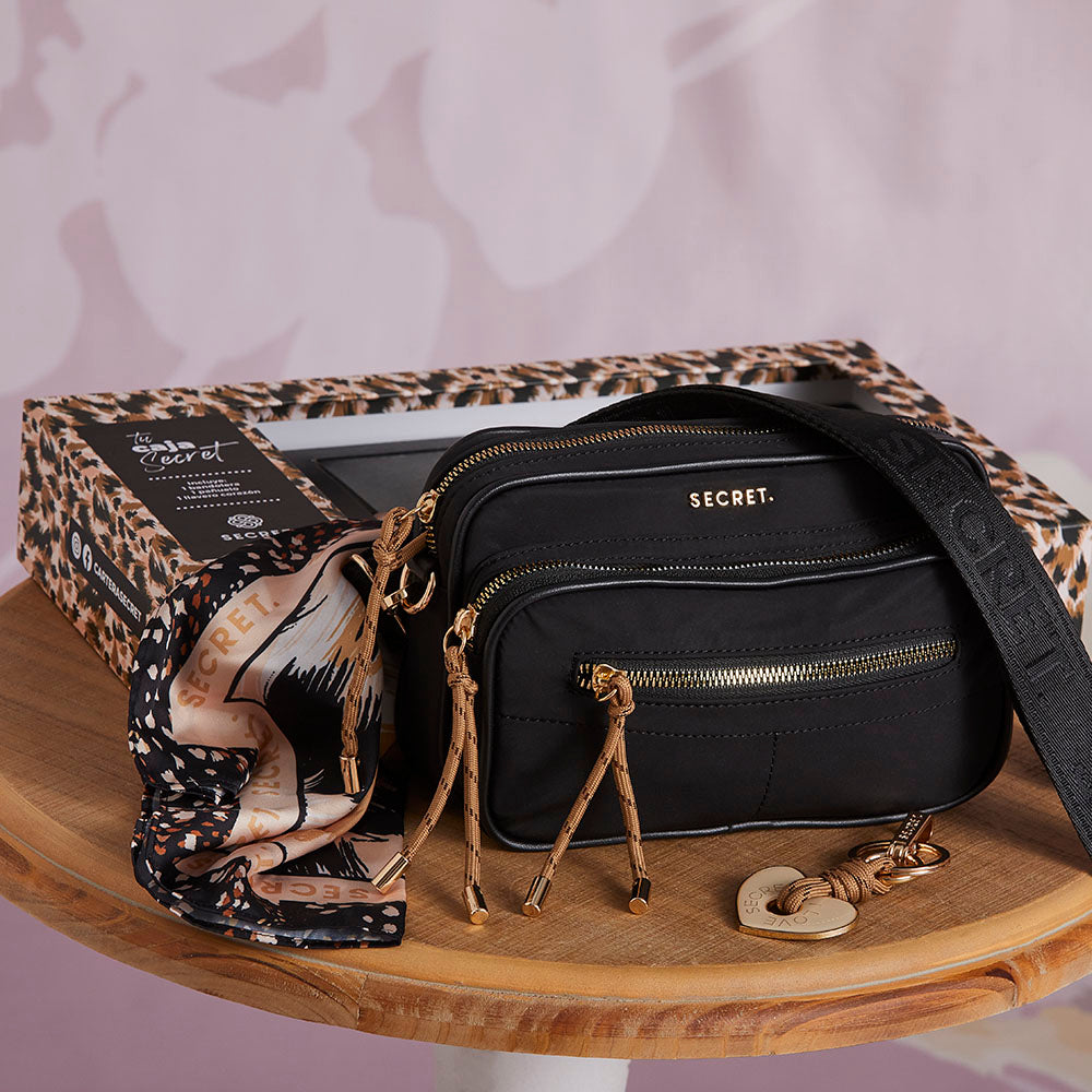 CAJA PACK DE REGALO CARTERA GHANA FW24 LEOPARDO