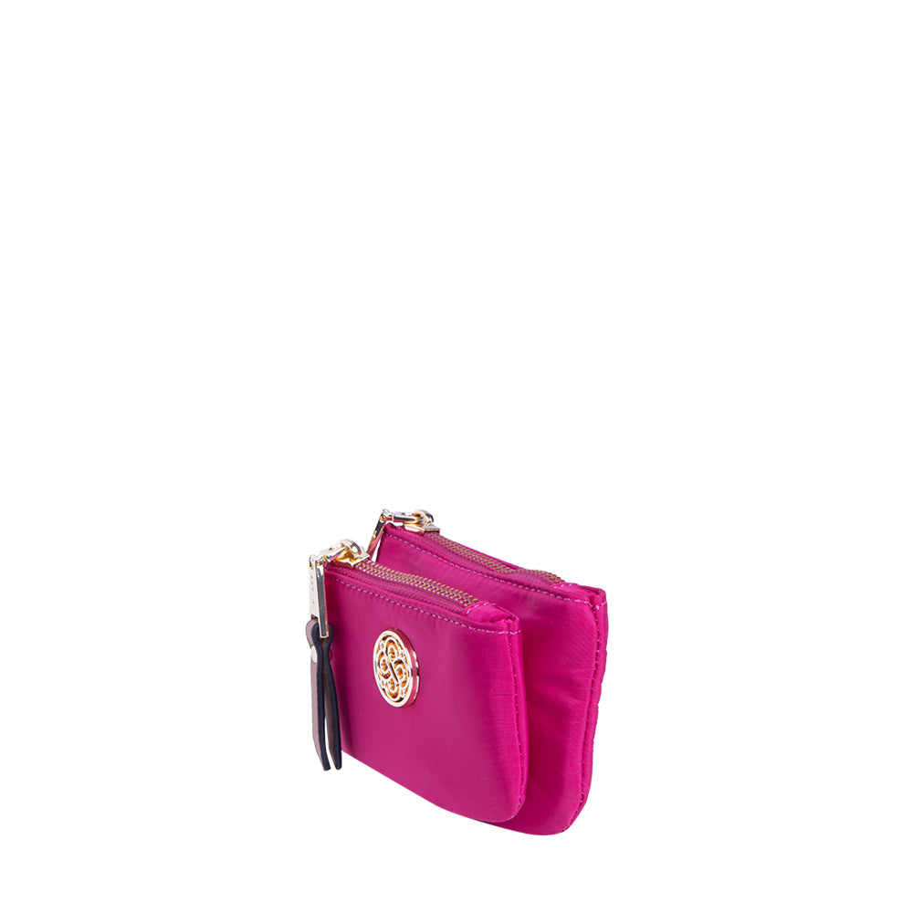 Monedero para mujer mediano Ottawa fucsia