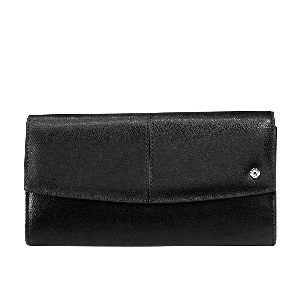 Billetera My Chain Slg 336 - L W 12Cc+1W+2Z C Black