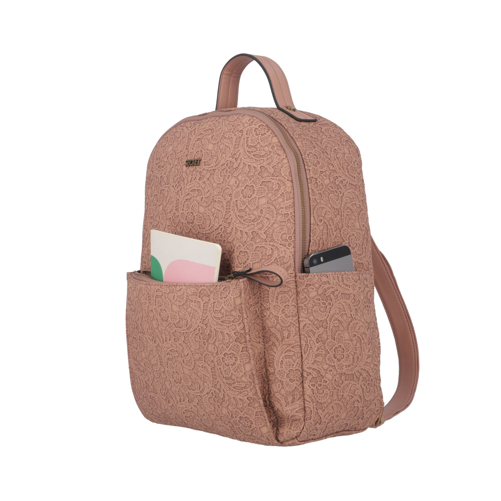 Mochila Mumbai Rosada Grande