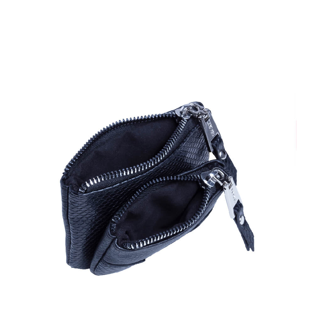 Monedero para mujer mediano Akraness negro