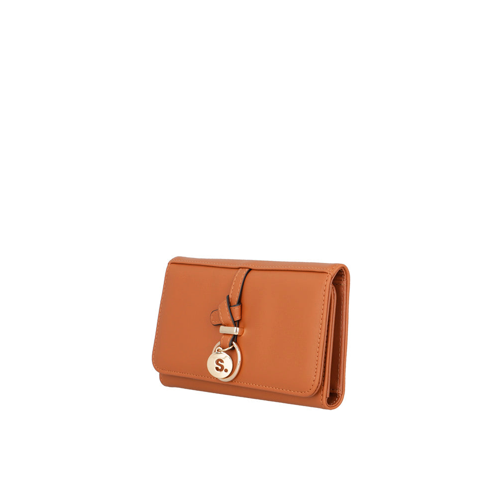 Billetera Mantua Fw24 Cafe Medio L