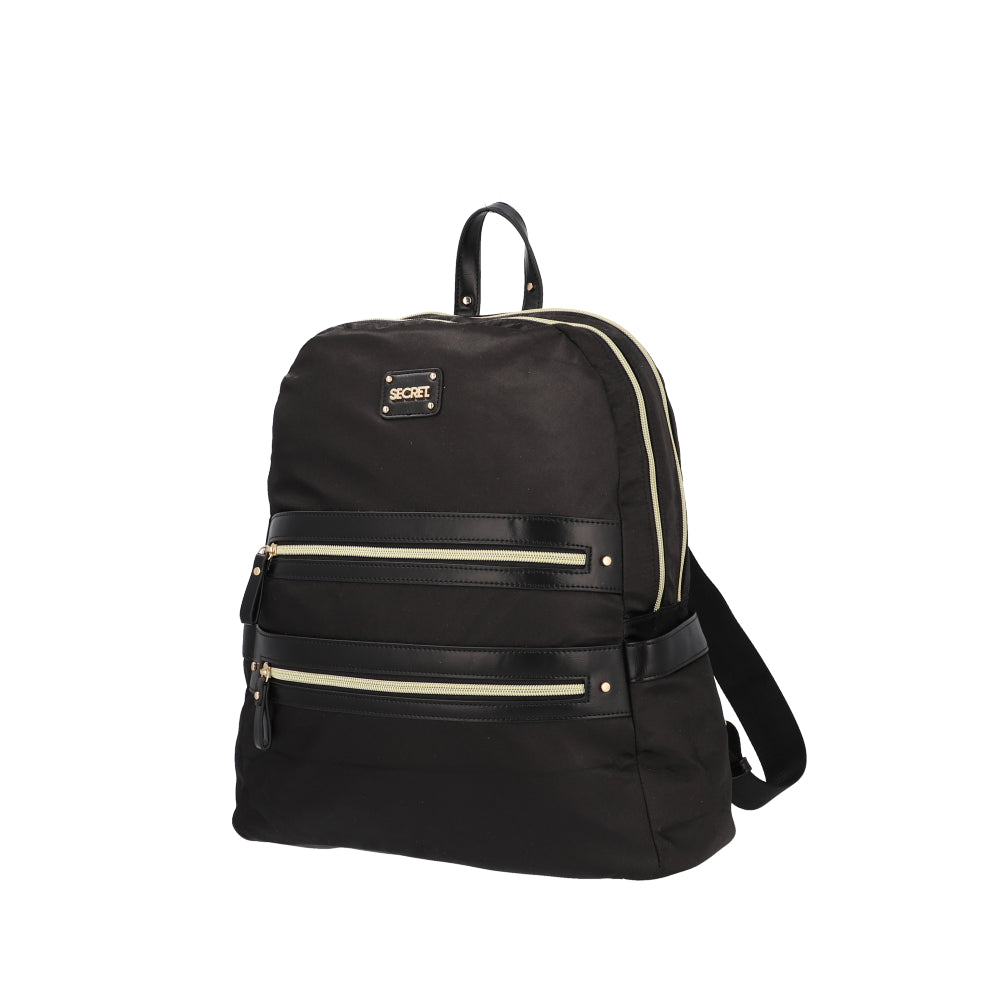 Mochila Notebook Mujer Secret Beirut Negra XL