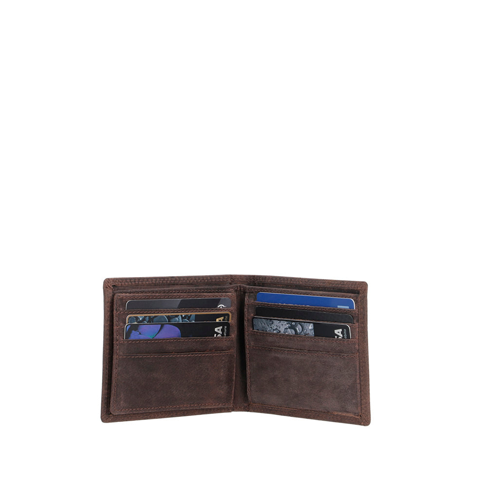 Billetera Genova 16 604 Marron M