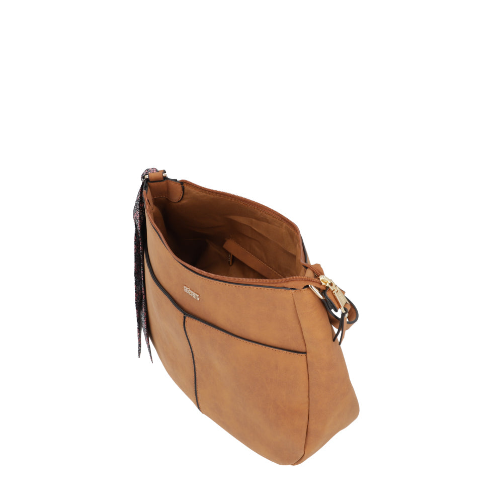 Cartera de Hombro Montreal Café Grande