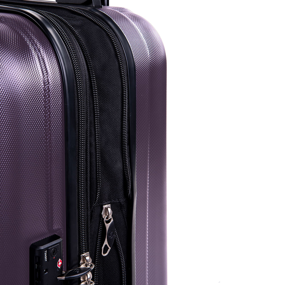 Maleta Rígida FIERO 2.0 SPINNER 28 EXP-TSA Grande PURPLE