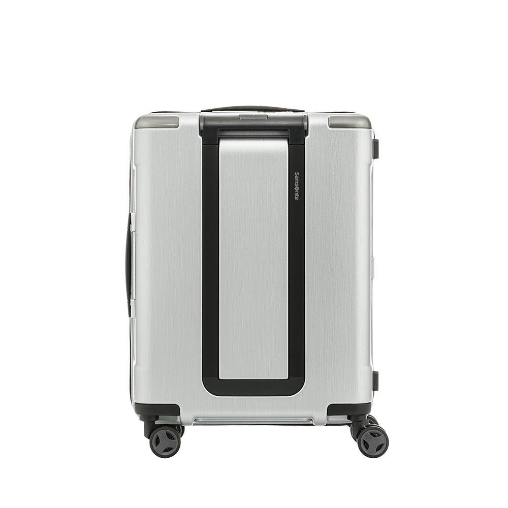 Maleta Rígida Evoa Spinner 55/20 Plata Cepillada Cabina