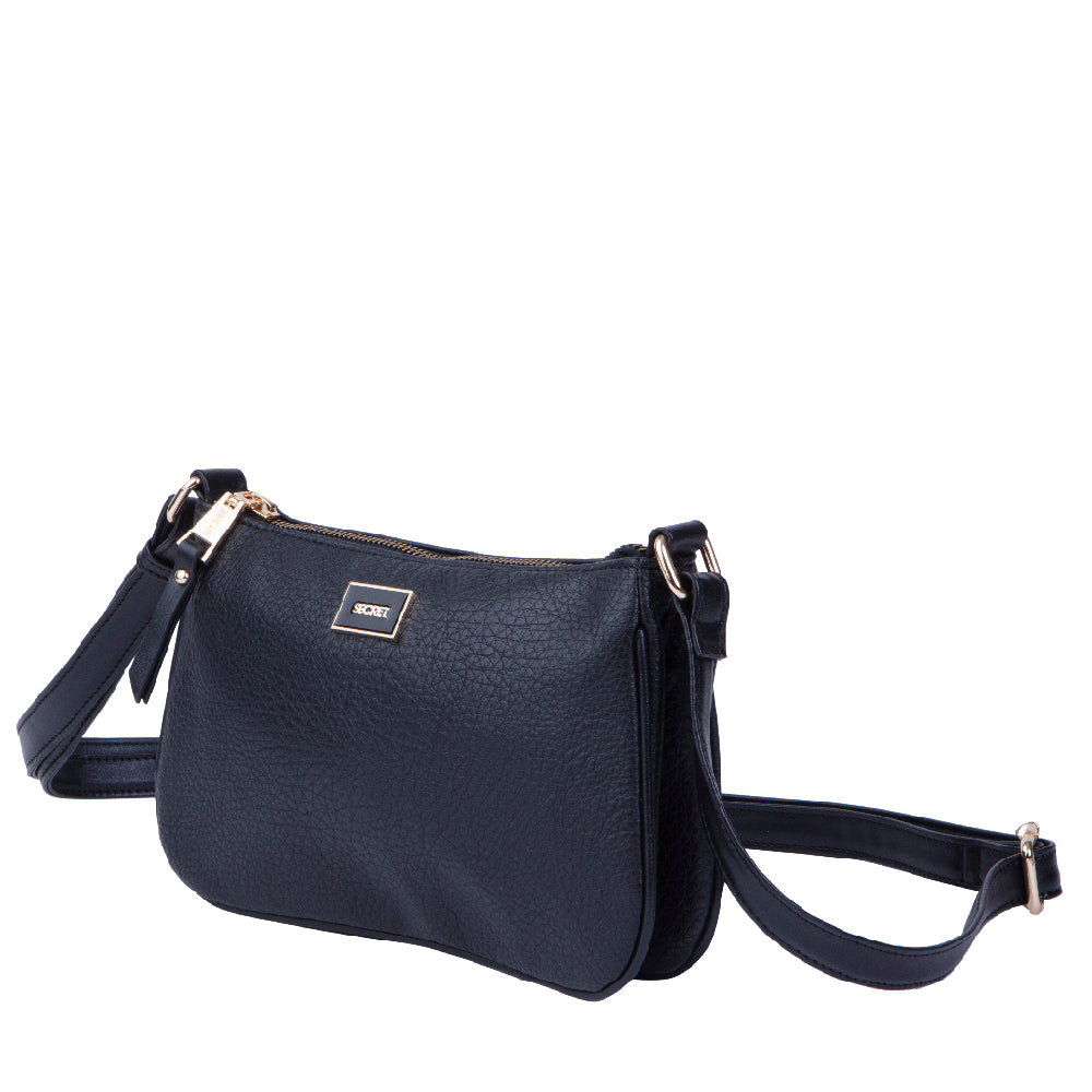 Cartera Clásica Kobe Negra