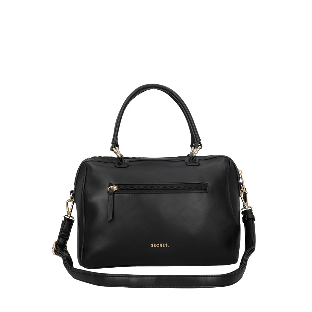 CARTERA DE MANO TURIN FW24 NEGRO L