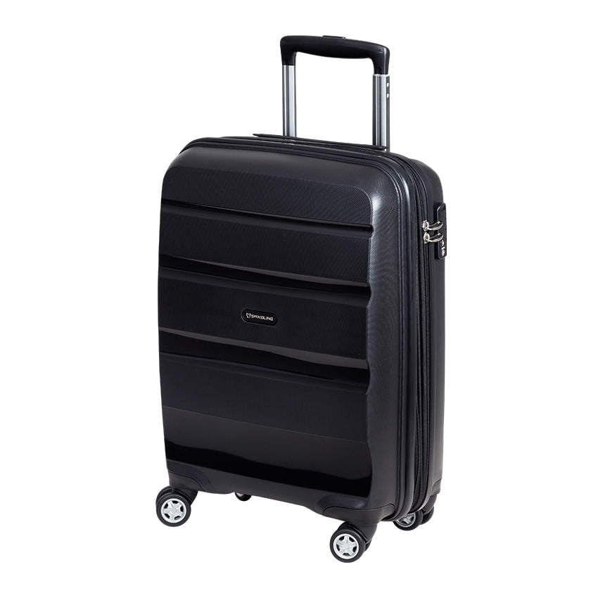 Maleta Rígida Super Strong Spinner Tsa Expandible 581 Negro Cabina