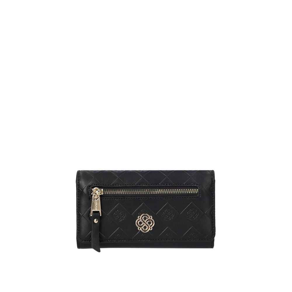 BILLETERA TURIN FW24 NEGRO L