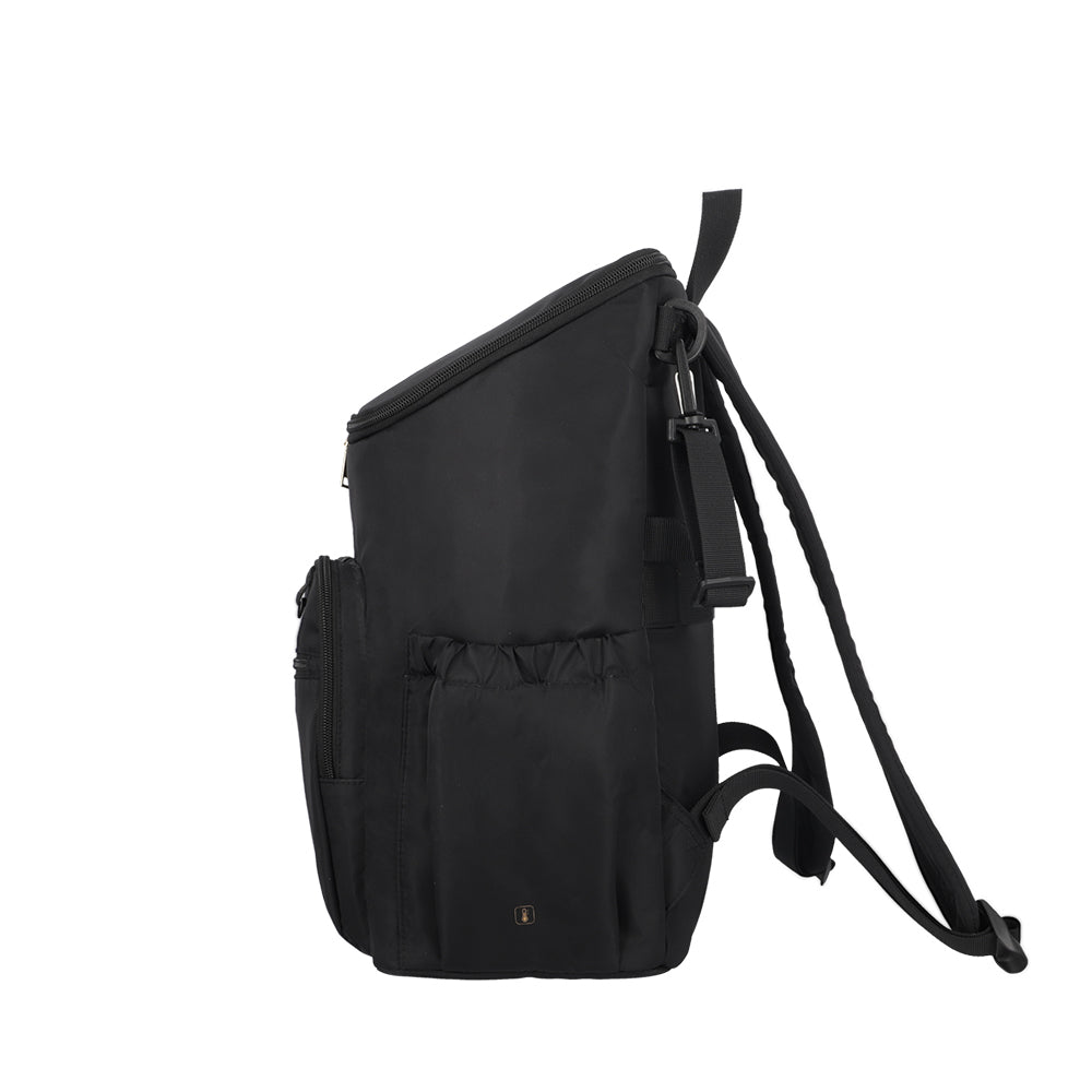 Mochila maternal Parentpack con mudador negra