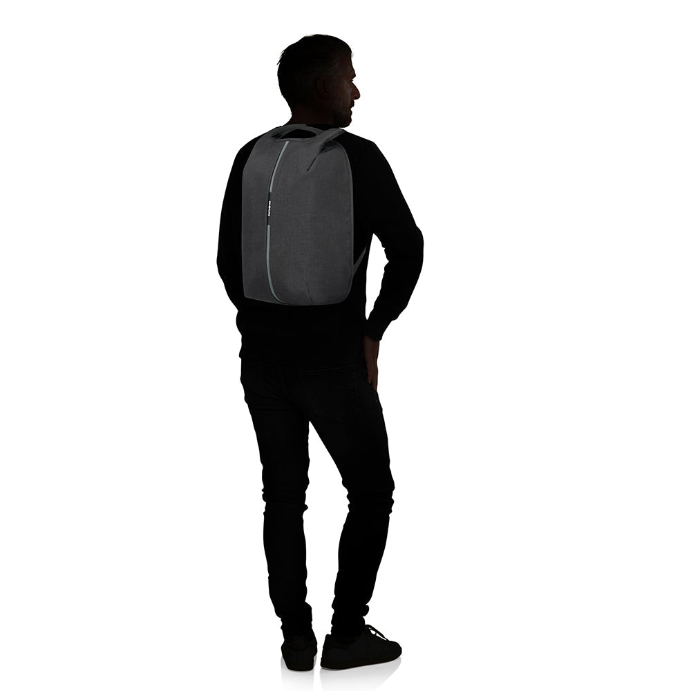 Mochila Securipak 15.6" Black Steel