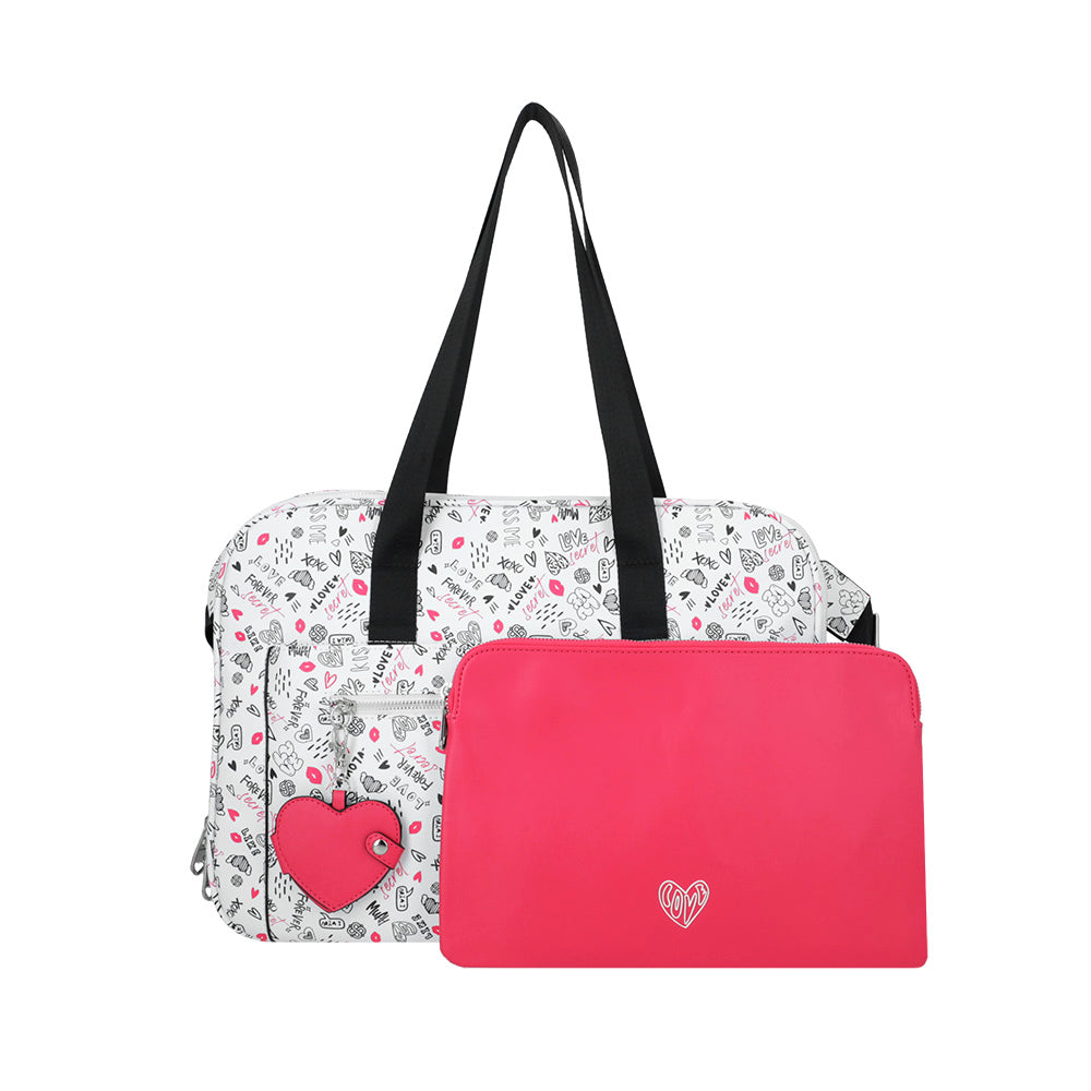 Cartera para notebook 15" LOVE multicolor
