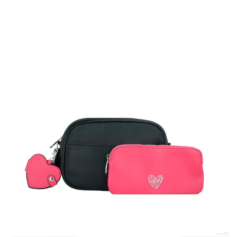 Bandolera LOVE negra