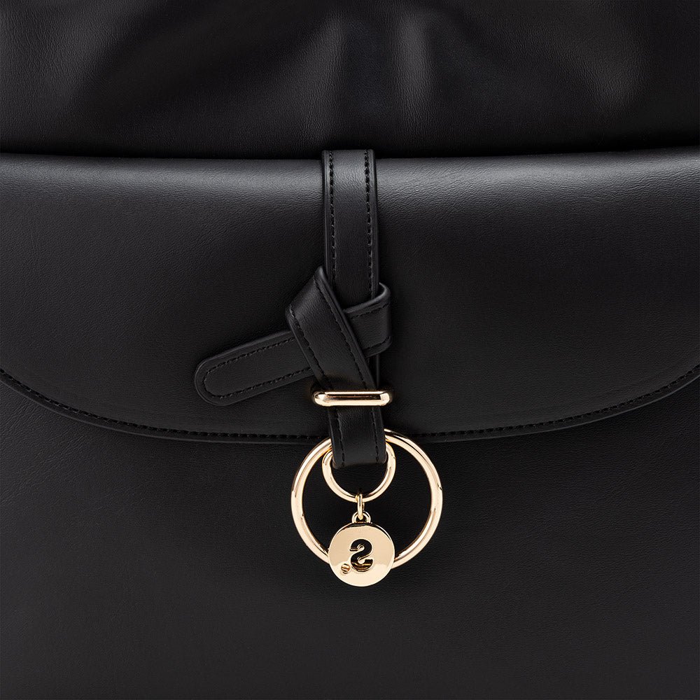 Cartera De Hombro 3Dv Mantua Fw24 Negro L