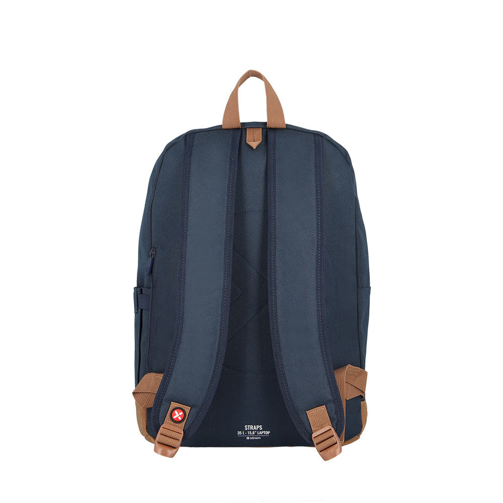 Mochila para laptop hombre Straps 15.6'' azul