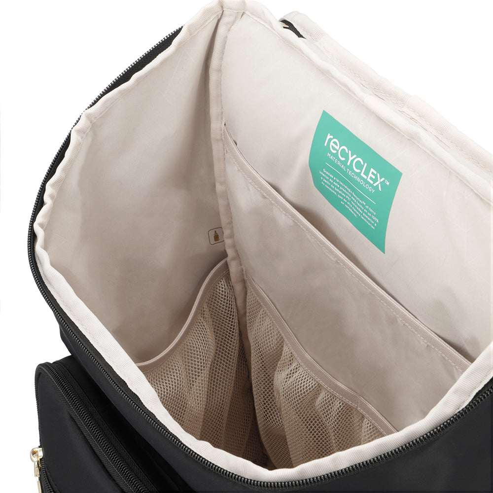 Mochila maternal Parentpack con mudador negra