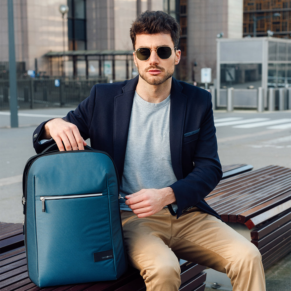 Mochila Business Litepoint Azul