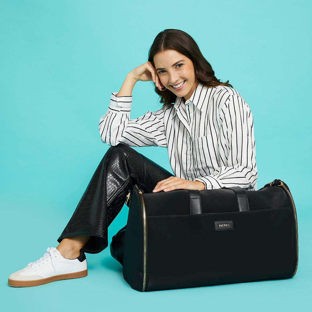 Bolso de viaje Lucerna negro L