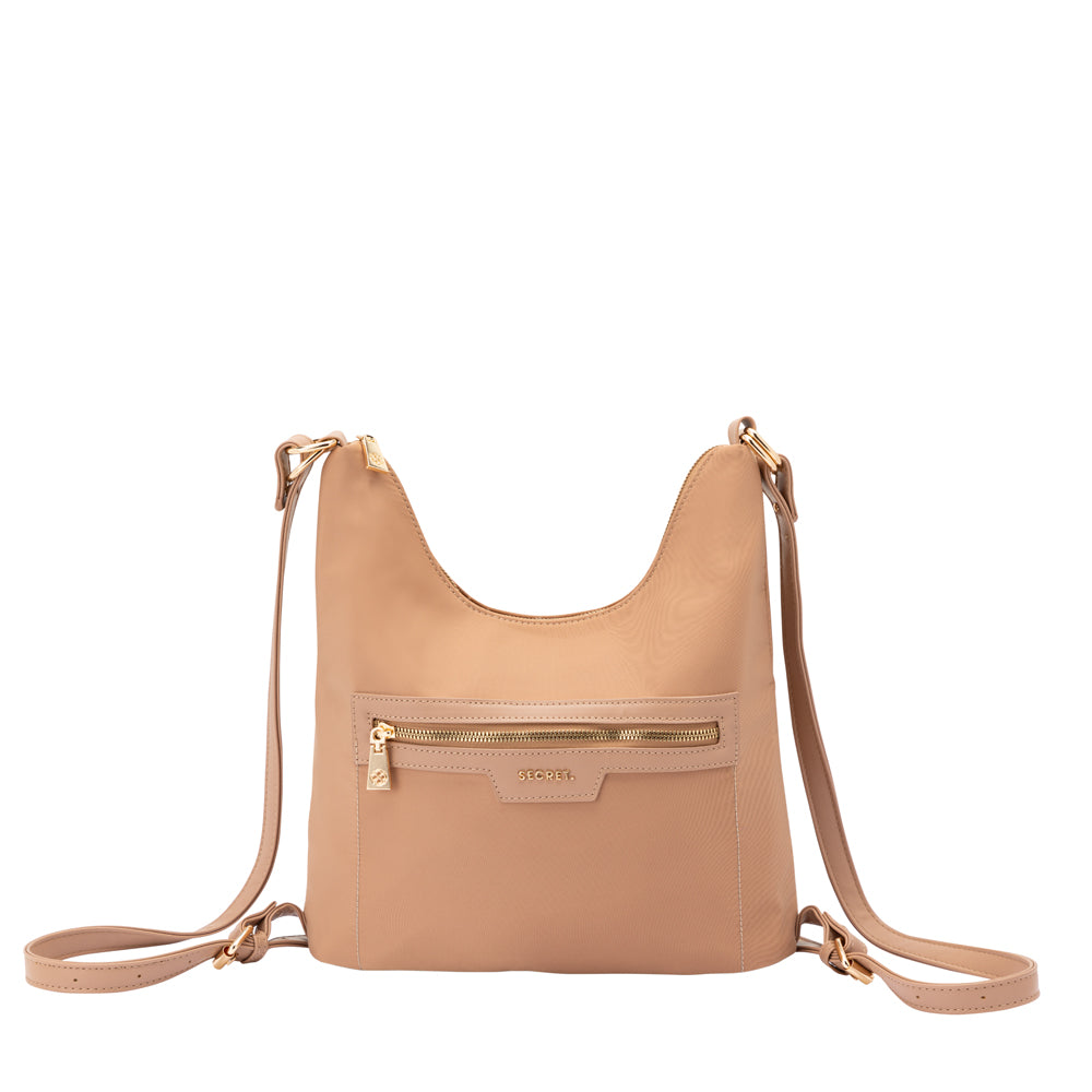 Mochila Convertible Zurich Fw24 Tostado L