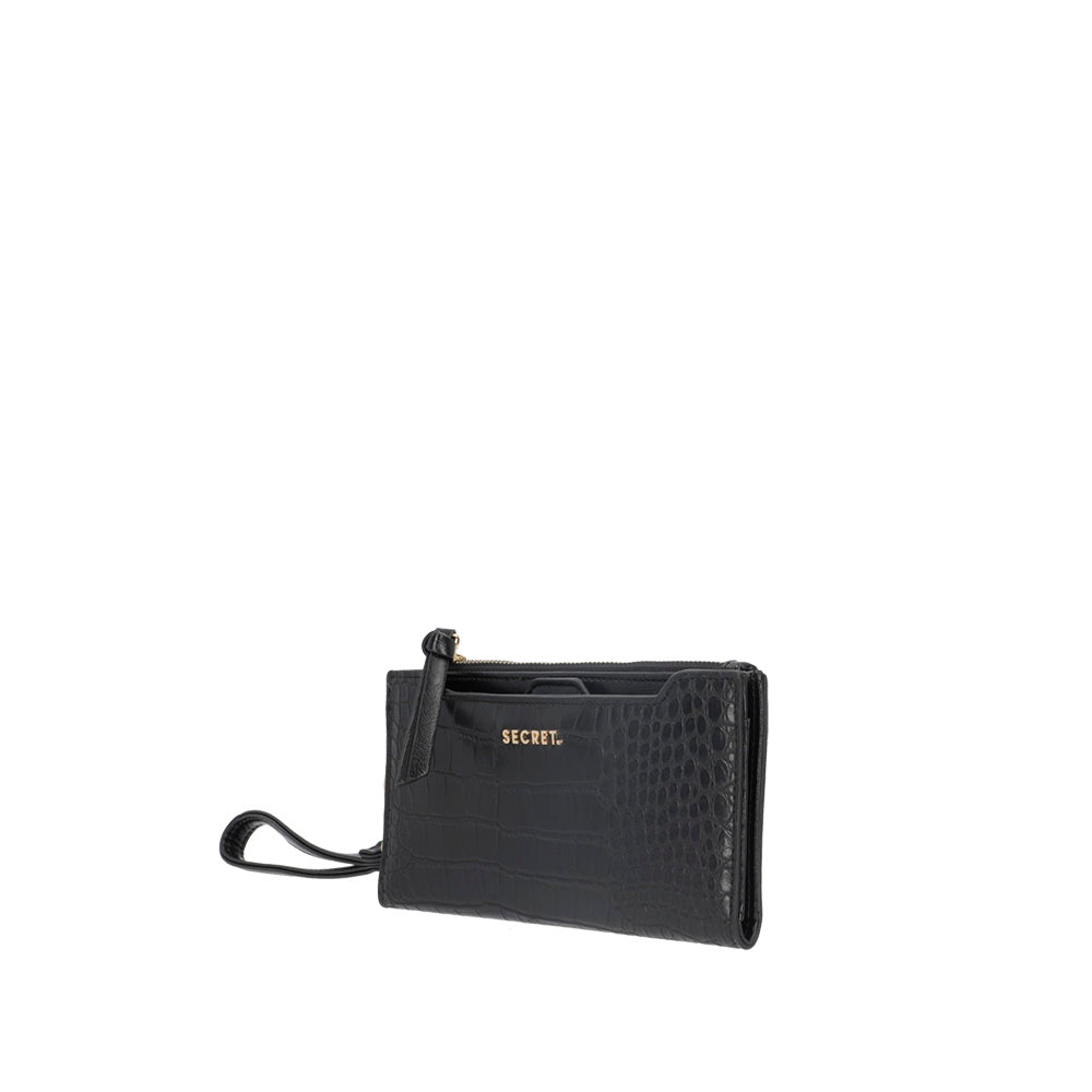 BILLETERA EVORA FW24 NEGRO L