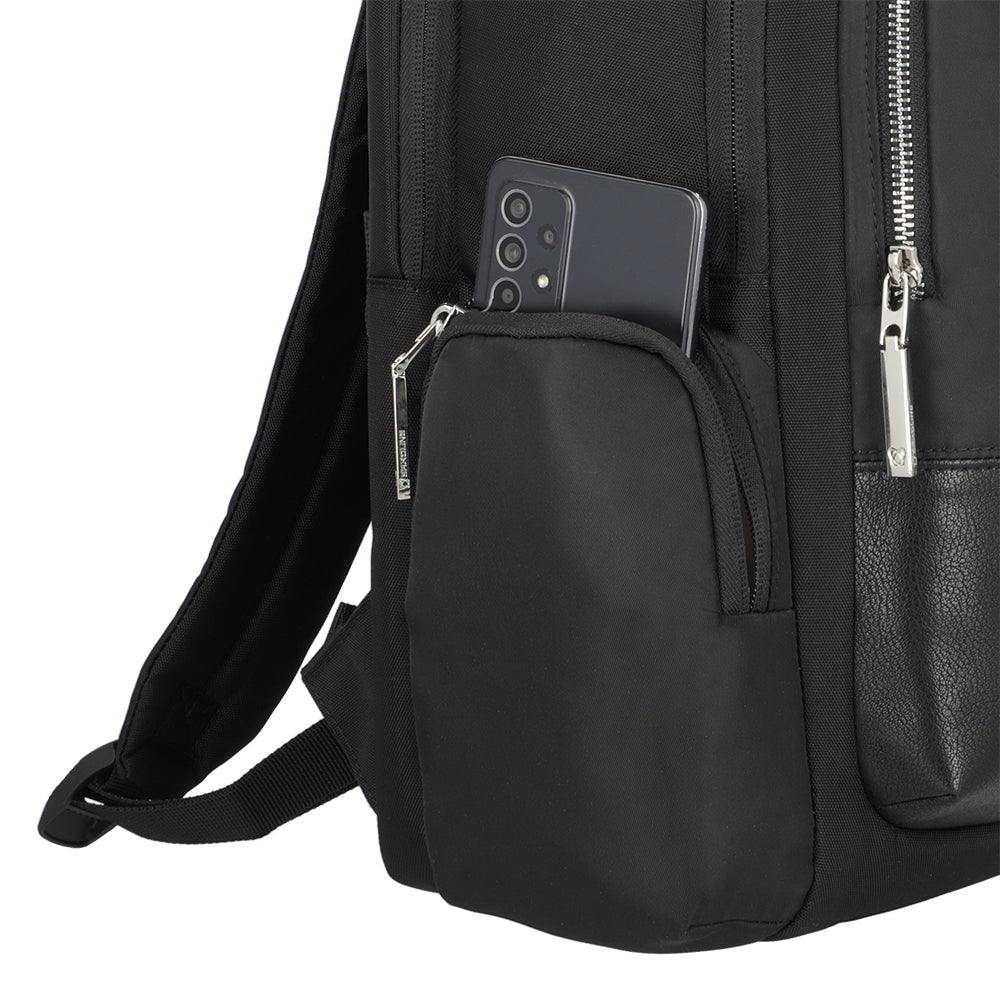 Mochila para notebook mujer Uptown Chic negra 15"