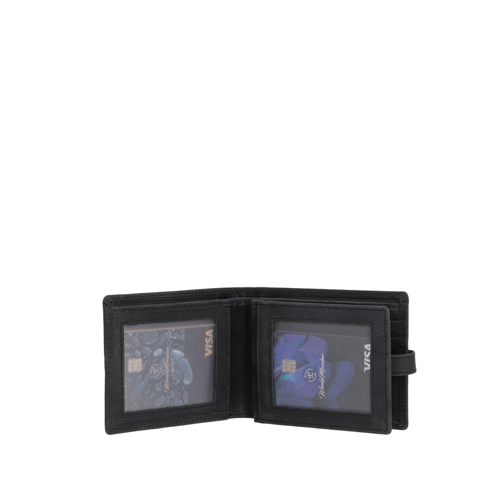 Billetera Genova 16 605 Negro M